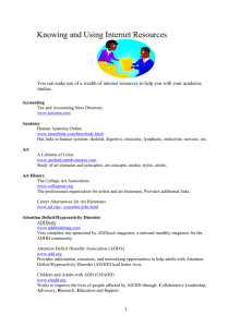 Chapter 14: Knowing and Using Internet