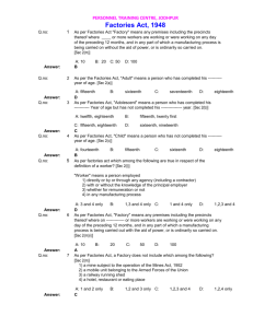 Factories Act, 1948