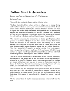 Father Frost in Jerusalem