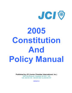 constitution - Junior Chamber International
