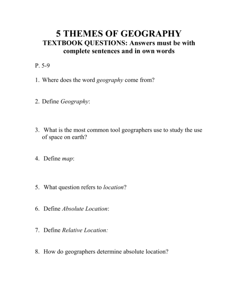 textbook-questions