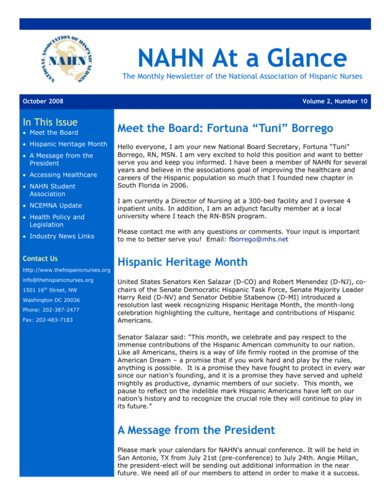 doc National Association of Hispanic Nurses