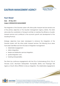 GMA Fact Sheet 09-05-2013 – Integration Management