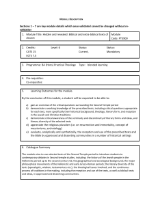 Module P/PT3900