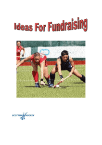 Ideas for club fundraising