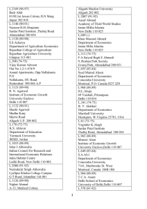 L/2263/2004-05 - Indian Econometric Society