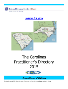 district director - North Carolina Bar Association