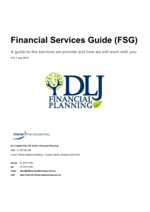 1.0 FSG - DLJ Financial Planning