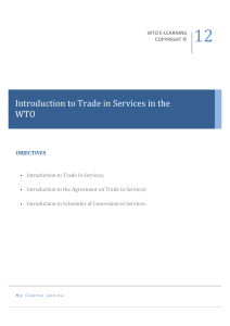 GATS - WTO ECampus - World Trade Organization