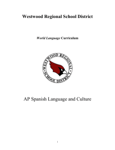 AP Spanish - Language and Culture