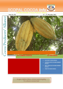 No. 521 - Cocoa Producers' Alliance