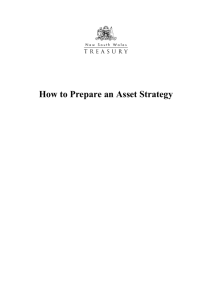 How to Prepare an Asset Strategy