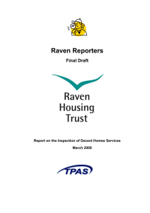 Raven Reporters - Raven Housing Trust