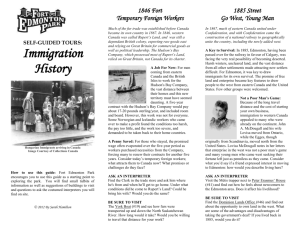 SELF-GUIDED TOURS: Immigration History Hungarian Immigrants