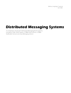 Quiz 14: Distributed Message Systems