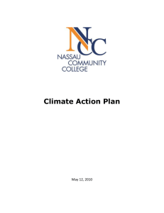 Nassau Community College Climate Action Plan