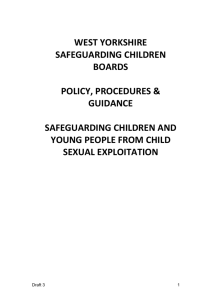 1 - Calderdale Safeguarding Children Board