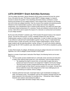 LSTA 2010/2011 Grant Activities Summary