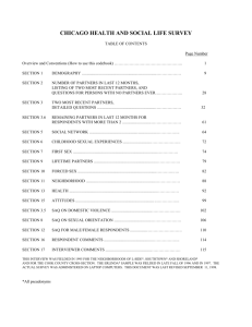 chicago health and social life survey