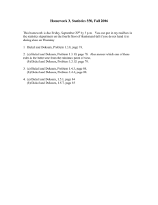 Homework 3 - Wharton Statistics Department