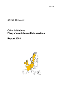 Fluxys' new interruptible services