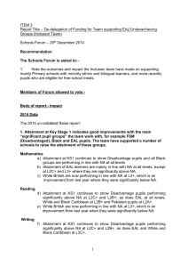 2013/14 DSG Central Schools Budget