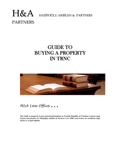 Guide to Buying a Property in TRNC
