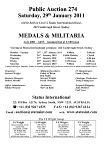 militaria - Status International