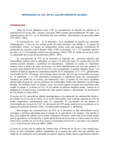 seminario el co2 en el calentamiento climatico