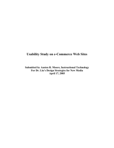 Usability Study on e