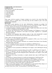 Land Administration Template