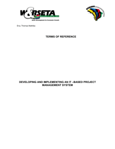 proposal for an integrated it management system