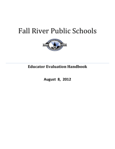 FRPS Educator Evaluation Handbook