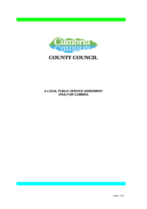 Target - Cumbria County Council