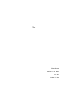 Robert Heusser's Net Paper