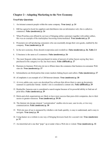 Chapter 15 - Designing and Managing Integrated Marketing