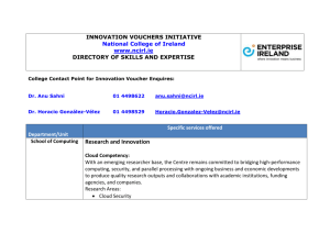 NCI directory - Enterprise Ireland