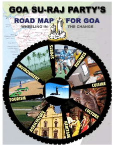 Roadmap for Goa. - Goa Su