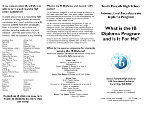 Brochure - Forsyth County Schools