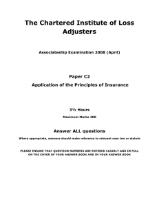 CILA/The Chartered Institute of Loss Adjusters