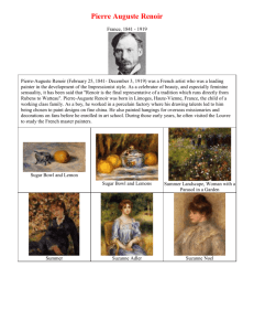 Print Pierre Auguste Renoir France, 1841 - 1919 Pierre