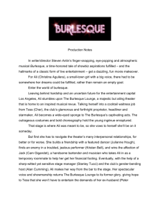 burlesque - The Walt Disney Company Nordic