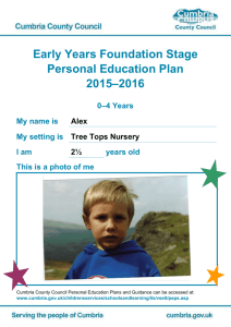 Early Years Foundation Stage