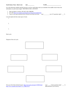 Earth Science - AaronFreeman