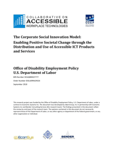 Office of Disability Employment Policy