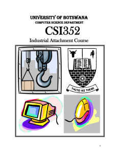 Attachment Booklet - Computer Science Moodle