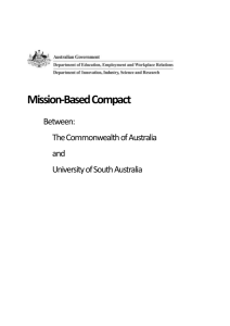 University of South Australia Compact