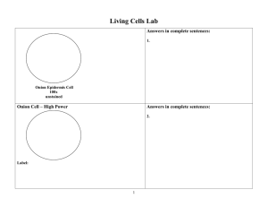 Living Cells Lab