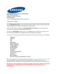 Samsung Electronics (UK) Ltd, UK Head Office 1000, Hills