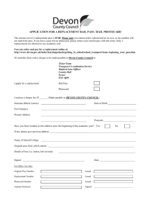 application for replacement of scholars season ticket/photocard